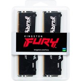 Kingston FURY DIMM 32 GB DDR5-6000 (2x 16 GB) Dual-Kit, Arbeitsspeicher schwarz, KF560C30BBEAK2-32, FURY Beast RGB, INTEL XMP, AMD EXPO