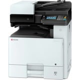 Kyocera ECOSYS M8124cidn (inkl. 3 Jahre Kyocera Life Plus), Multifunktionsdrucker grau/schwarz, USB, LAN, Kopie, Scan