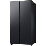 Samsung RS62DG5003B1EF, Side-by-Side edelstahl (dunkel), AI Energy Mode, All-round Cooling, Twist Ice Maker