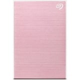 Seagate One Touch mit Kennwort 2 TB, Externe Festplatte roségold, Micro-USB-B 3.2 Gen 1 (5 Gbit/s)