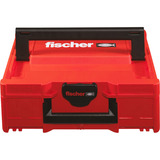 fischer Systainer M137, Werkzeugkiste rot/schwarz, leer