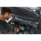 Bosch Professional Akku-Wärmebildkamera GTC 12V-450-13 Professional, Thermodetektor blau/schwarz, Li-Ionen Akku 2,0Ah, in L-BOXX