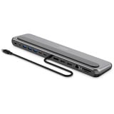 Digitus 12-Port USB-C 8K Docking Station, Dockingstation grau/schwarz, USB-C, 8K