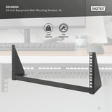 Digitus 19 Zoll Equipment-Wandhalterung 4 HE schwarz