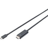 Digitus USB-C Adapterkabel USB-C > HDMI A, 4K @ 60HZ schwarz, 5 Meter