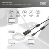 Digitus USB-C Adapterkabel USB-C > HDMI A, 4K @ 60HZ schwarz, 5 Meter
