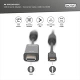 Digitus USB-C Adapterkabel USB-C > HDMI A, 4K @ 60HZ schwarz, 5 Meter