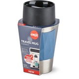 Emsa TRAVEL MUG Compact Thermobecher blau/edelstahl, 0,3 Liter, Drehverschluss