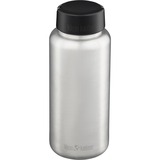 Klean Kanteen Trinkflasche Wide Single Wall, 1.182ml edelstahl (gebürstet), mit Wide Loop Cap