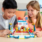 Mattel MEGA Pokémon Trainingsstadion, Konstruktionsspielzeug mit 5 Actionfiguren, 1101 Teile