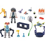 PLAYMOBIL 71450 City Life Forscher mit Robotern, Konstruktionsspielzeug 