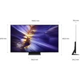 SAMSUNG 48" OLED S92F (GQ48S92FAEXZG), OLED-Fernseher 121 cm (48 Zoll), schwarz/titan, UltraHD/4K, Vision AI, PVR, Twin-Tuner, 100Hz Panel