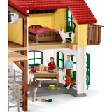 Schleich Farm World Bauernhaus mit Stall und Tieren, Spielfigur 