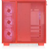 Thermaltake View 380 XL TG ARGB , Tower-Gehäuse rot, Tempered Glass x 2