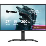 iiyama G-Master GB2771QSU-B1 Red Eagle, Gaming-Monitor 68.6 cm (27 Zoll), schwarz (matt), QHD, Fast-IPS, HDMI, DP, G-Sync komp., USB-Hub, 200Hz Panel