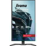 iiyama G-Master GB2771QSU-B1 Red Eagle, Gaming-Monitor 68.6 cm (27 Zoll), schwarz (matt), QHD, Fast-IPS, HDMI, DP, G-Sync komp., USB-Hub, 200Hz Panel