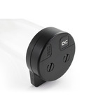 Alphacool Core 70 Tube Reservoir mit VPP/D5, Ausgleichsbehälter schwarz/transparent, mit VPP Apex PWM Pumpe