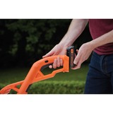 BLACK+DECKER Akku-Rasentrimmer ST1823, 18Volt orange/schwarz, Li-Ionen Akku 1,5Ah