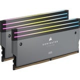 Corsair DIMM 64 GB DDR5-6000 (2x 32 GB) Dual-Kit, Arbeitsspeicher grau, CMP64GX5M2B6000Z30, Dominator Titanium, INTEL XMP, AMD EXPO
