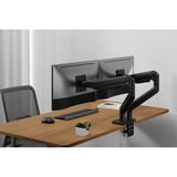 Digitus Dual Monitorhalterung, 2x 45", 2x 20 kg schwarz