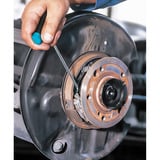 Hazet Zugfeder Montage-Werkzeug, Montagewerkzeug blau/schwarz, Zughaken mit T-Griff