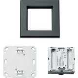 Homematic IP Wandthermostat mit Luftfeuchtigkeitssensor (HmIP-WTH-A) anthrazit