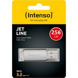 Intenso Jet Line 256 GB, USB-Stick aluminium