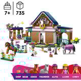 LEGO 42688 Friends Pferdestall und Reitschule, Konstruktionsspielzeug 