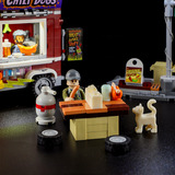 Lumibricks Chili Dog Anhänger, Konstruktionsspielzeug 