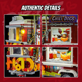 Lumibricks Chili Dog Anhänger, Konstruktionsspielzeug 