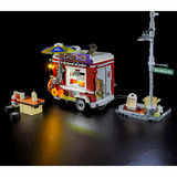 Lumibricks Chili Dog Anhänger, Konstruktionsspielzeug 