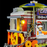 Lumibricks Chili Dog Anhänger, Konstruktionsspielzeug 