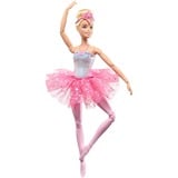 Mattel Barbie Dreamtopia Zauberlicht Ballerina mit Leucht-Kleid, Puppe 