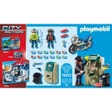 PLAYMOBIL 70572 City Action - Polizei-Motorrad: Verfolgung des Geldräubers, Konstruktionsspielzeug 