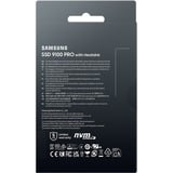 Samsung 9100 PRO Heatsink 4 TB, SSD PCIe 5.0 x4, NVMe 2.0, M.2 2280