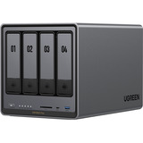 Ugreen DX4800 Plus + 4x 4 TB Seagate IronWolf HDD Bundle, NAS 