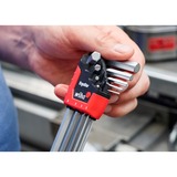 Wiha Stiftschlüssel-Set im ErgoStar Halter, Schraubendreher 9-teilig, MagicRing Haltefunktion