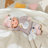 ZAPF Creation BABY born® Sweetie for babies Mauve 30cm, Puppe grau