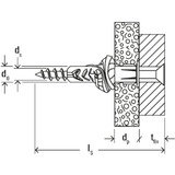 fischer Universaldübel UX 8x50 hellgrau, 100 Stück