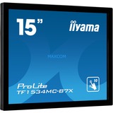 iiyama ProLite TF1534MC-B7X, LED-Monitor 38 cm(15 Zoll), schwarz, WXGA, TN, Touchscreen