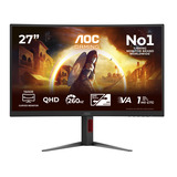 AOC CQ27G4Z2, Gaming-Monitor 68.5 cm (27 Zoll), schwarz, QHD, Fast VA, Dual Mode, Curved, 260Hz Panel