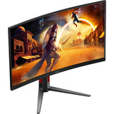 AOC CQ27G4Z2, Gaming-Monitor 68.5 cm (27 Zoll), schwarz, QHD, Fast VA, Dual Mode, Curved, 260Hz Panel