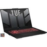 ASUS TUF Gaming A17 (FA707NV-HX044W), Gaming-Notebook grau, AMD Ryzen 7 7735HS, NVIDIA GeForce RTX 4060, 16 GB DDR5, 1 TB (1 TB SSD), Windows 11 Home 64-Bit