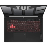 ASUS TUF Gaming A17 (FA707NV-HX044W), Gaming-Notebook grau, AMD Ryzen 7 7735HS, NVIDIA GeForce RTX 4060, 16 GB DDR5, 1 TB (1 TB SSD), Windows 11 Home 64-Bit