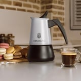 Cecotec Piccolina 600 , Kaffeebereiter hellblau/schwarz, 300 ml I 6 Tassen