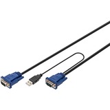 KVM Adapterkabel PS/2 für Digitus KVM Konsolen