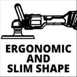EINHELL Akku-Poliermaschine CE-CP 18/180 Li E-Solo rot/schwarz, ohne Akku und Ladegerät