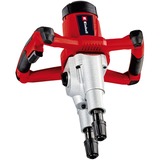 EINHELL Farb-Mörtelrührer TE-MX 1600-2 CE Twin, Rührwerk rot/schwarz, 1.600 Watt