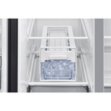 Samsung RS70F65QEFEF, Side-by-Side edelstahl (dunkel), AI Energy Mode