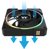 Thermaltake TS 120 EX RGB, Gehäuselüfter schwarz, 3er Pack, 120 mm